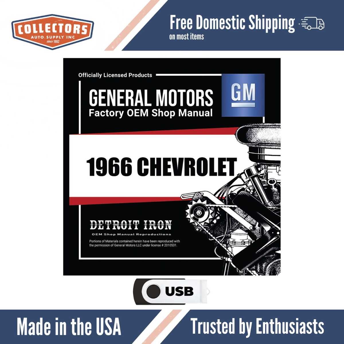 Digital Shop Manual and Resources for 1966 Chevrolet