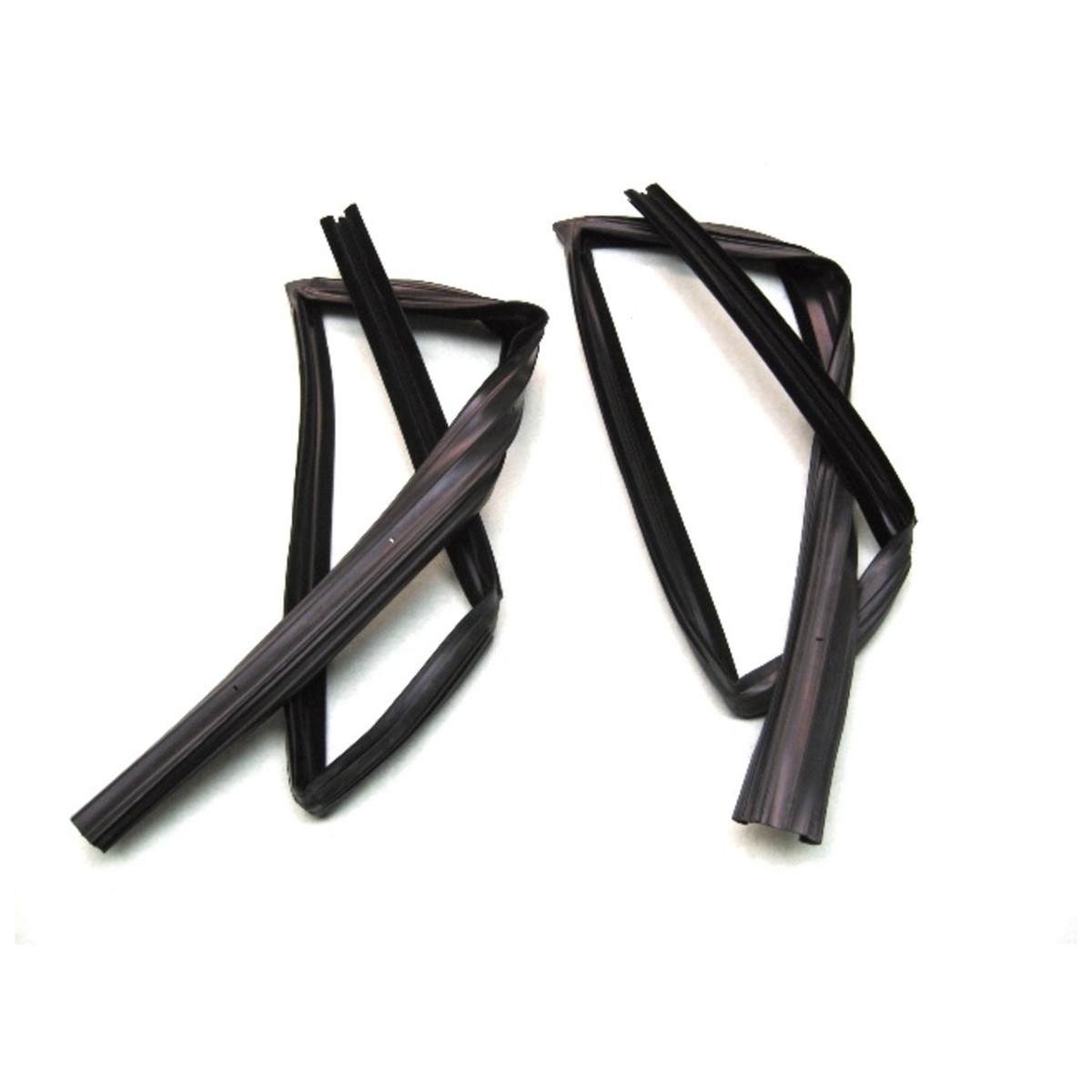 Glass Run Window Channel Front Lh and Rh Kit for 1980-1992 GM 88 and More