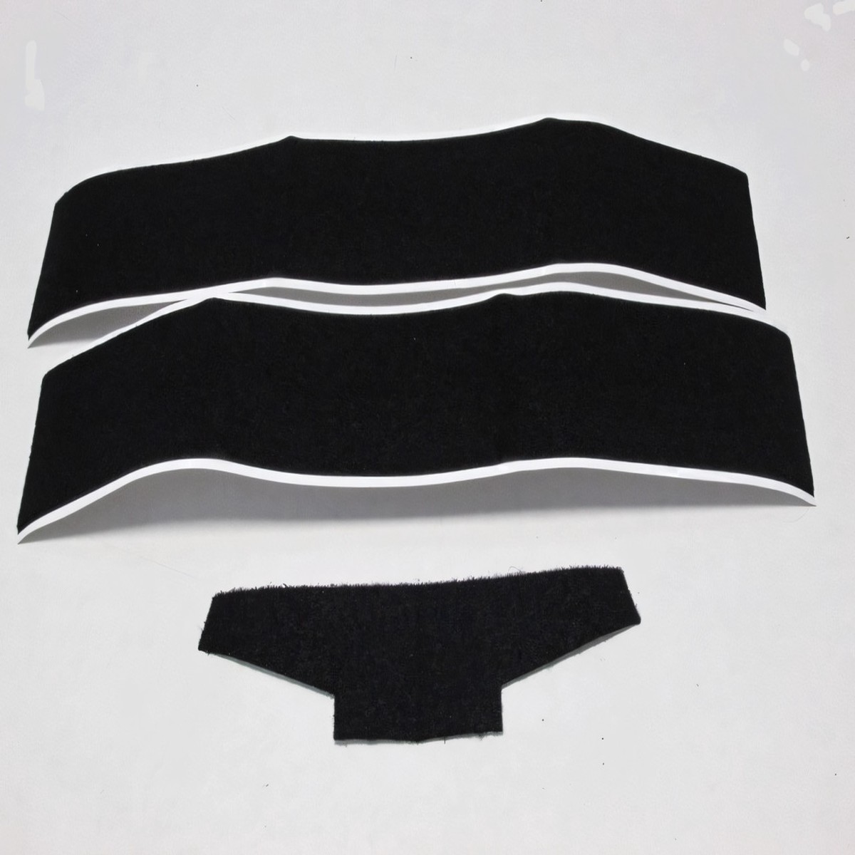 Rear Glass Run Repair Material 4Ft Special Cloth for 1964-66 Ford Mustang