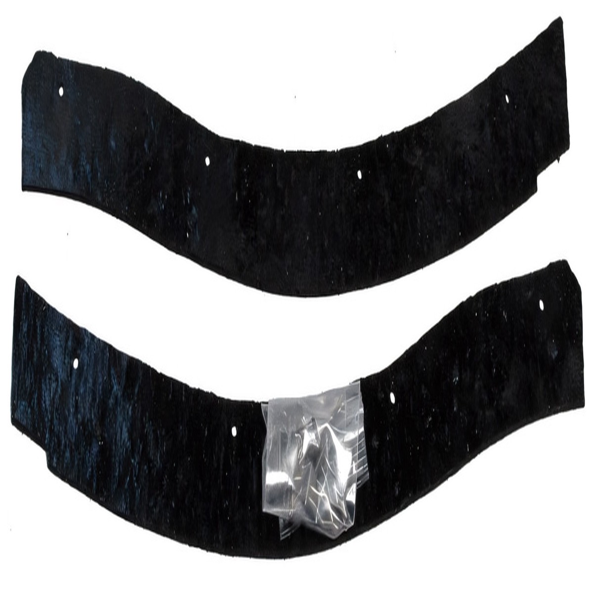 Fender Dust Splash Shield for Mopar Plymouth B-Body 1968-69 2DR Rubber USA Made