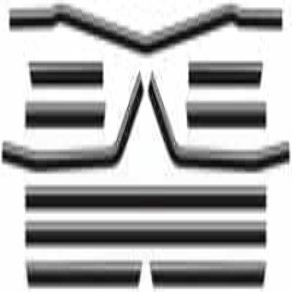 Body Stripe Decals for 1968 Chevrolet El Camino Super Sport Black Set