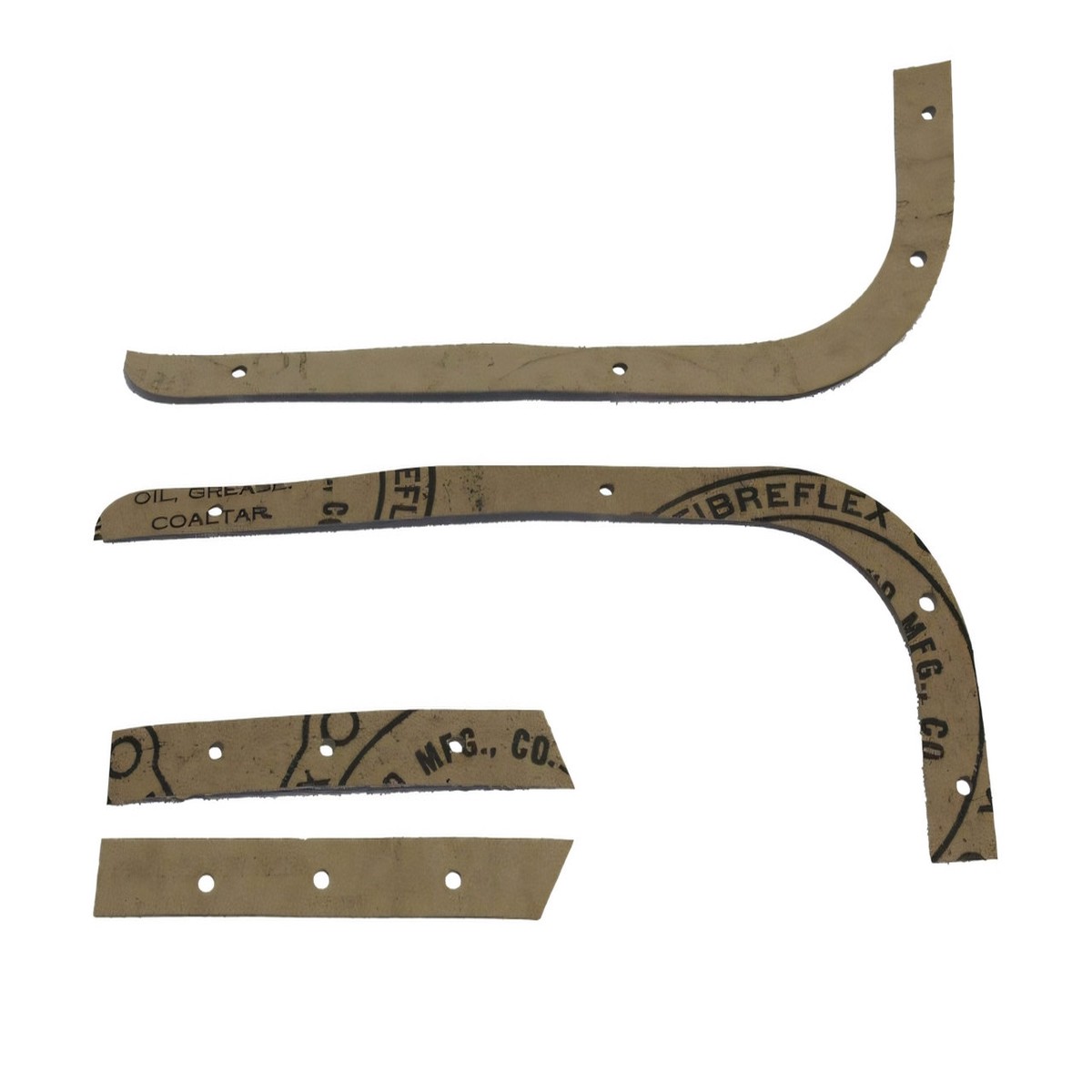 Parking Light Panel Gasket Set for Chevrolet Passenger 1956 24DR Rubber