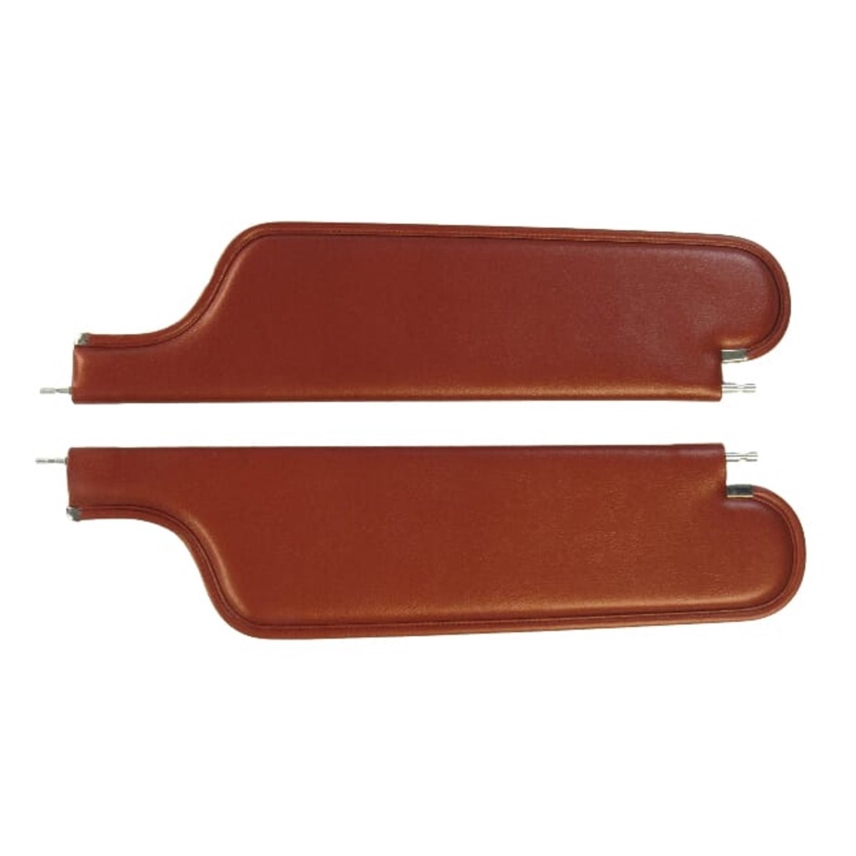 Sun Visor for 1965-1967 Chevrolet Chevelle 2 Door Convertible CardboardFiberboard Madrid Black Madrid Vinyl 2 Piece