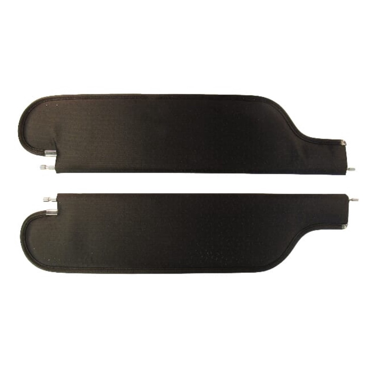 Sun Visor for 1969 Pontiac Grand Prix 2 Door Hardtop CardboardFiberboard Perforated Black Perforated Vinyl 2 Piece