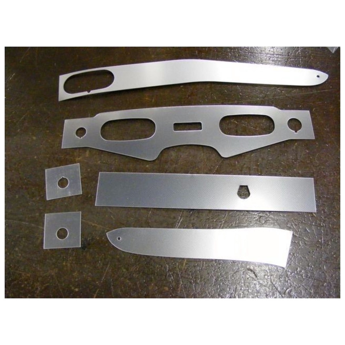 Dash Cover Insert Trim for 1958 Chevrolet Impala Bel Air Standard Front 6 pieces