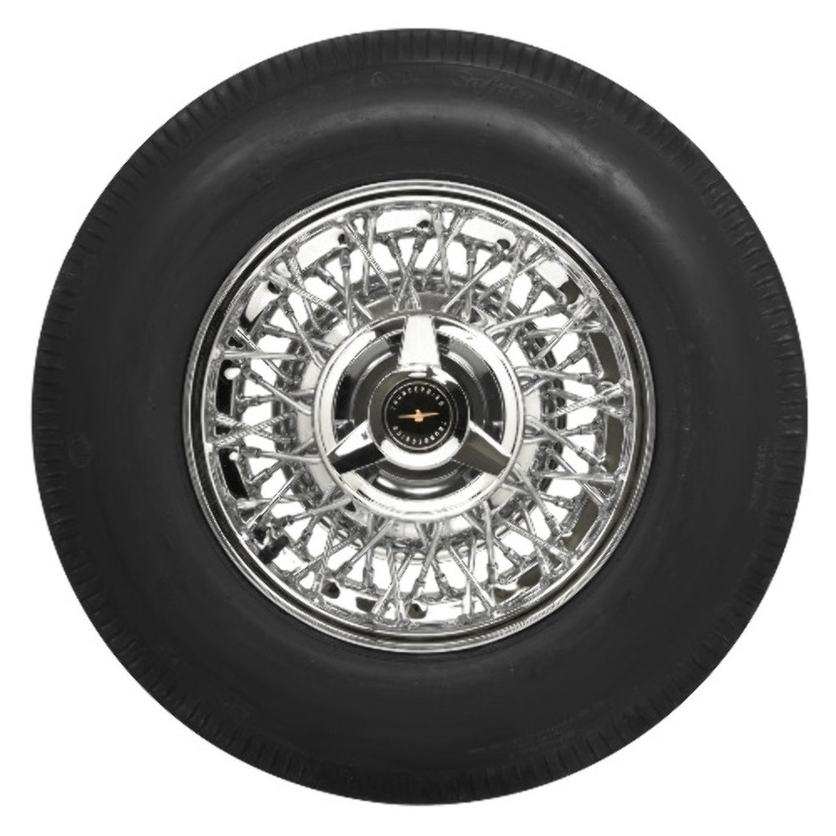 670-15 US Royal Blackwall Tubeless Tire Coker 57610