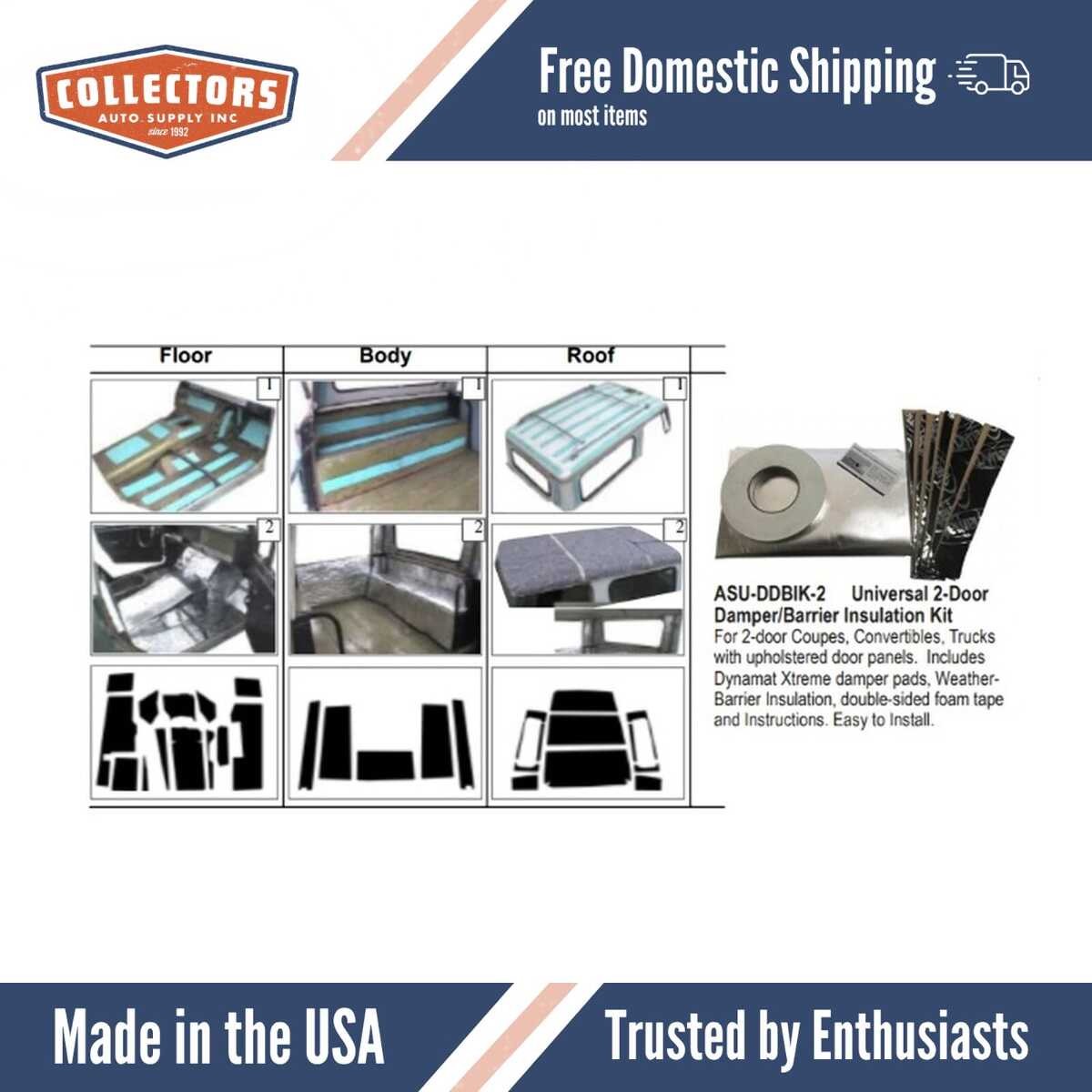 Complete Interior Insulation Kit for 1971-1980 International Scout I