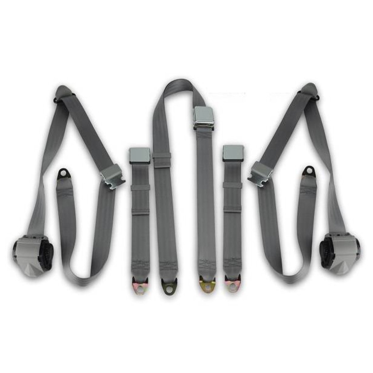 Seat Belt for GM Pickup Stadard Cab Driver Passenger Center LiftLatch Bench Seat
