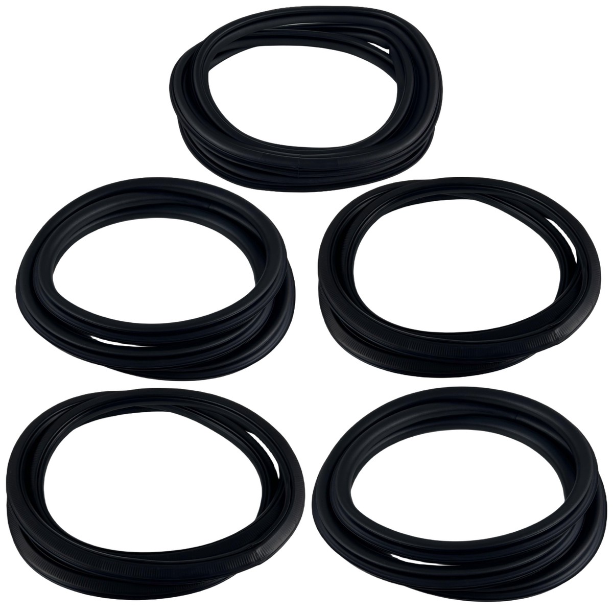 Door Seal on Body Front Rear and Liftgate 5 Pc Kit for 2015-2023 Jeep Renegade
