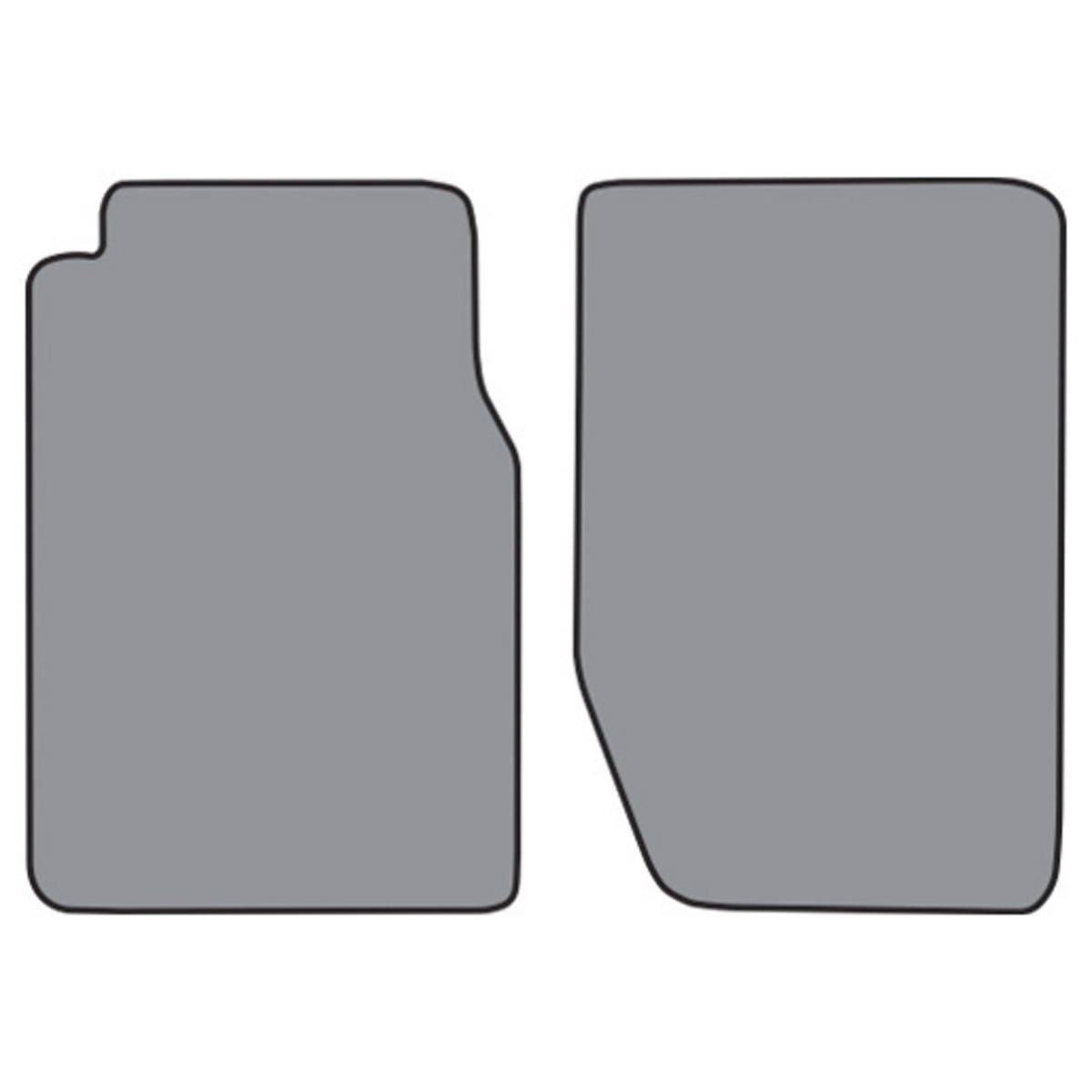 Floor Mats for 1963-1964 Jeep J-300 2Pc