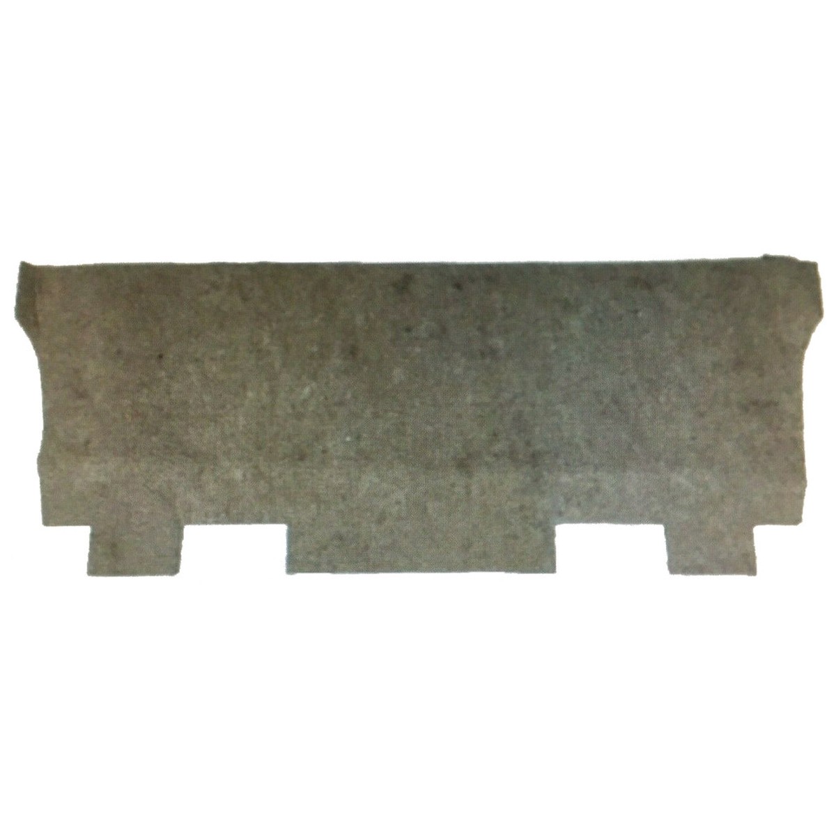 Trunk Divider Insulation Jute 1pc for 1968-70 Dodge Coronet 2 Door Hardtop Gray