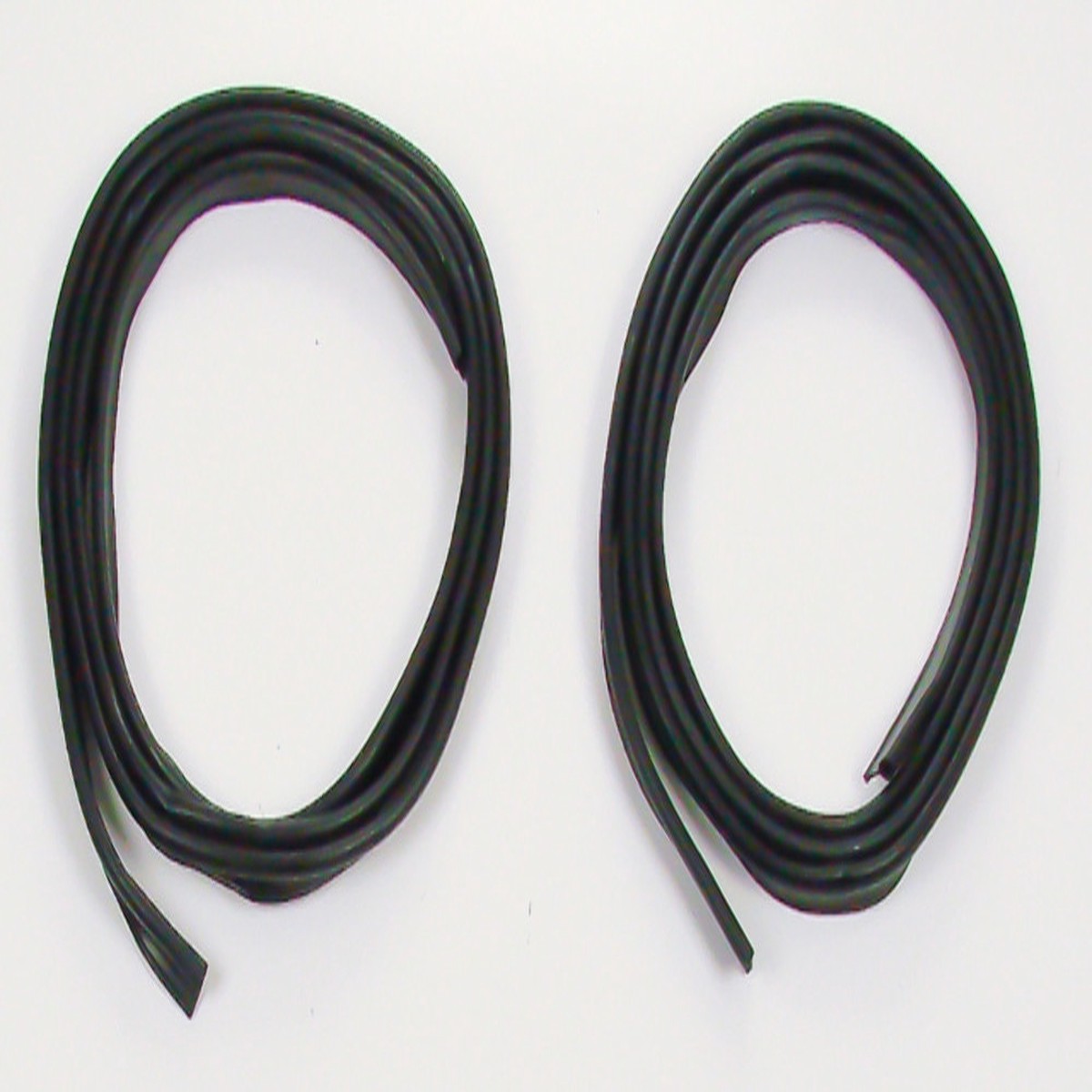Door Rubber Weatherstrip Seal Left and Right Hand 2pc for 1947-1949 Chevy Truc