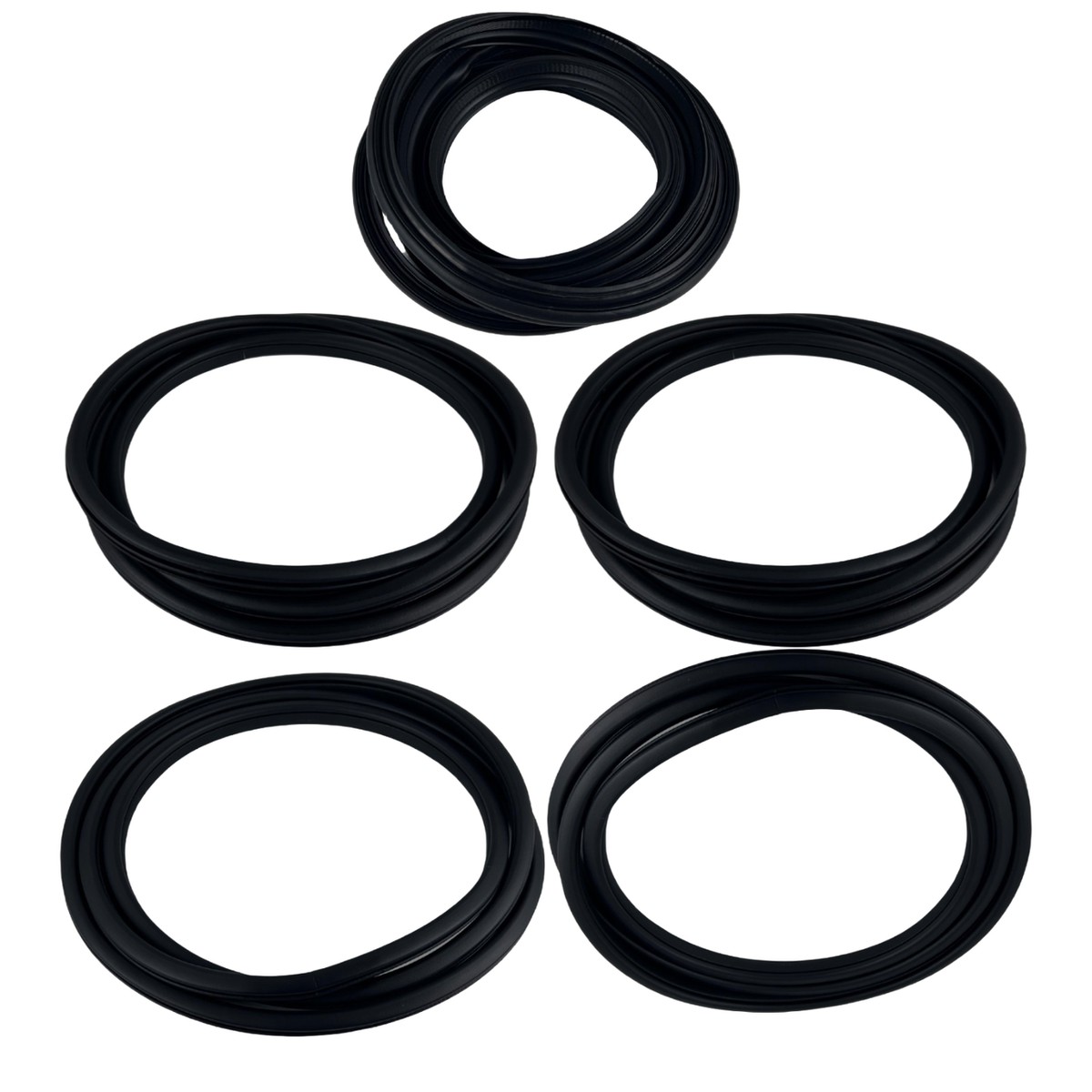 Door Seal on Body Front Rear Liftgate 5 Pc Kit