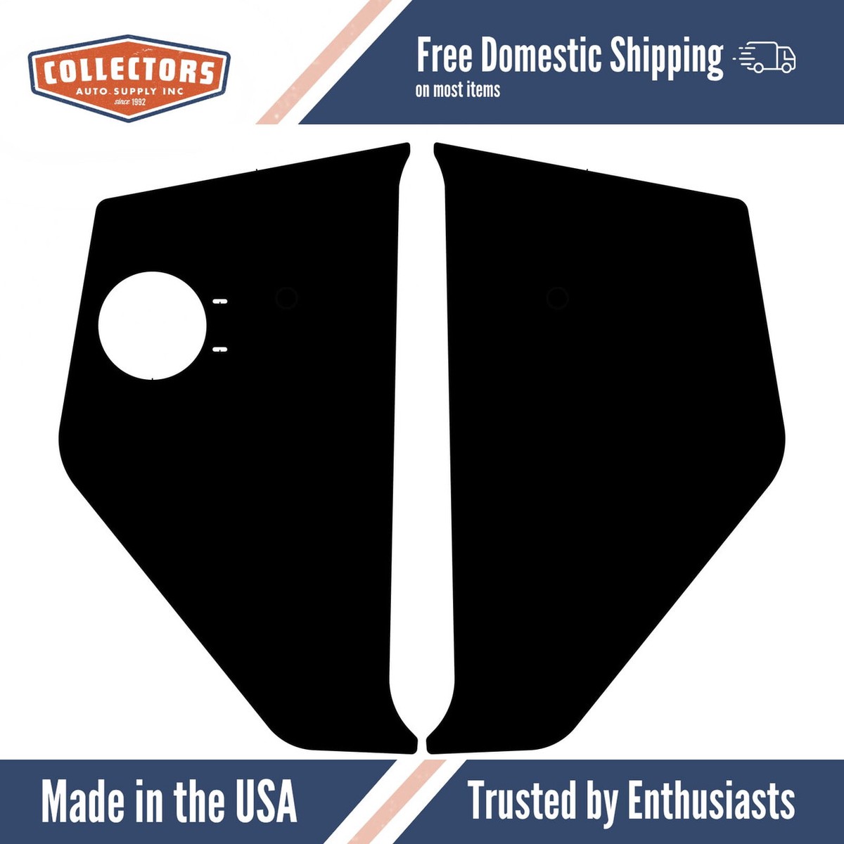 Kick Panel Set for 1957-1958 Studebaker F