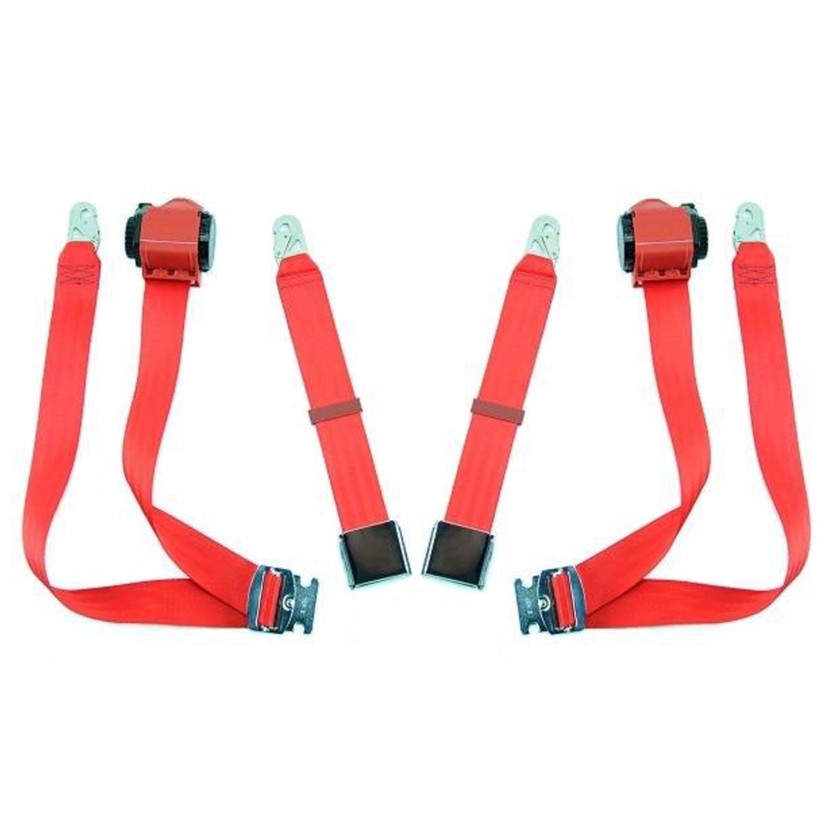 Seat Belt for Porsche 911 Left Right 3pt Retractor Same as 912 Snaphook Floors