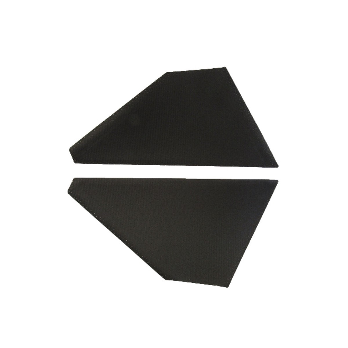 Interior Trim Sail Panels for 1969-1970 Plymouth Satellite 2-Door Hardtop Perforated Black