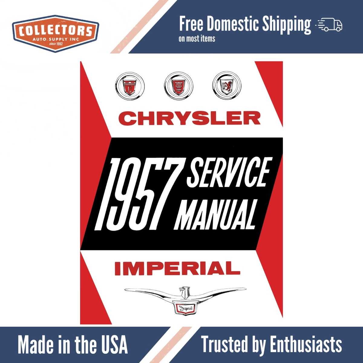 Service Manual for 1957 Chrysler Imperial
