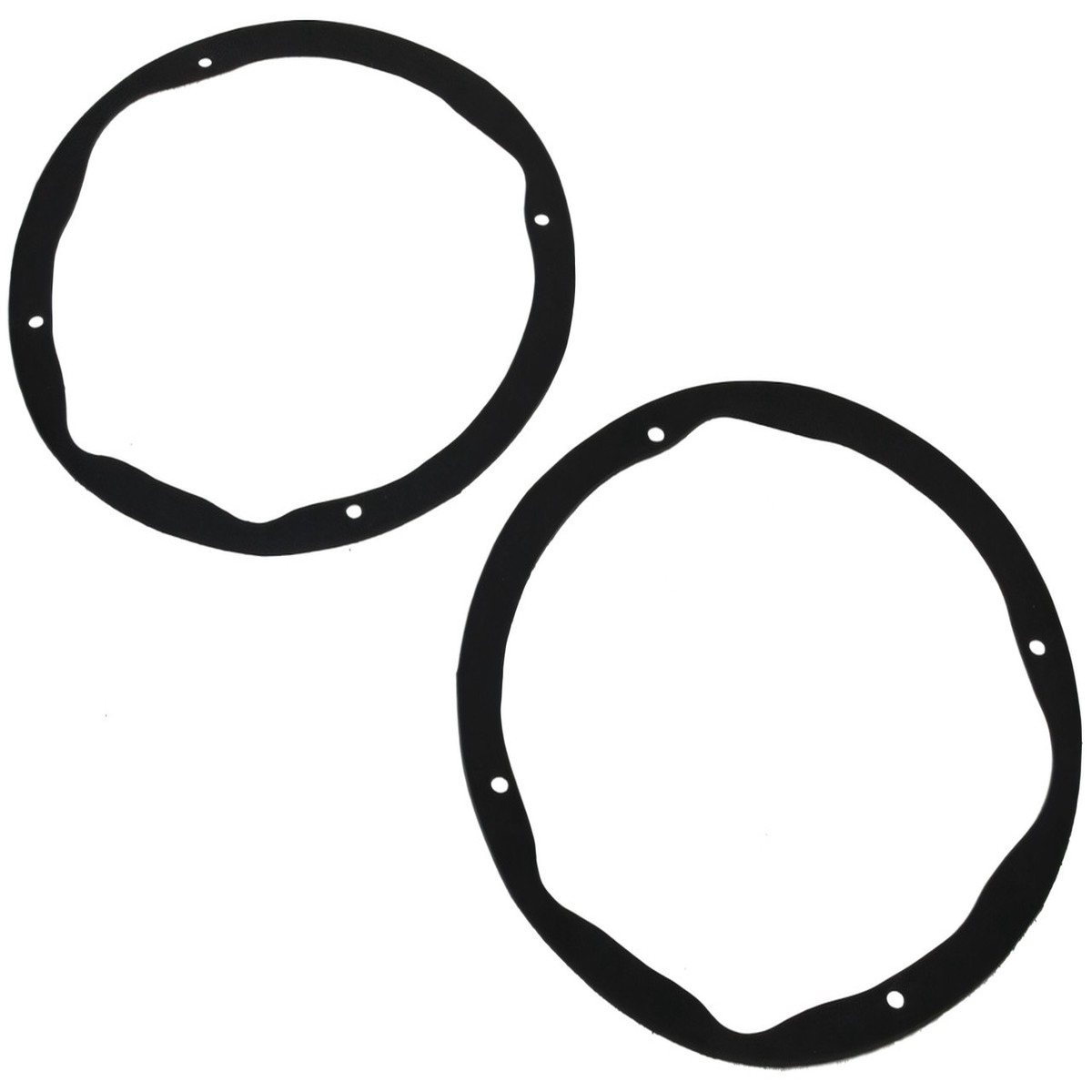 Headlight Gasket Kit Weatherstrip Seal for Chevrolet Passenger 1957 24DR 2pc
