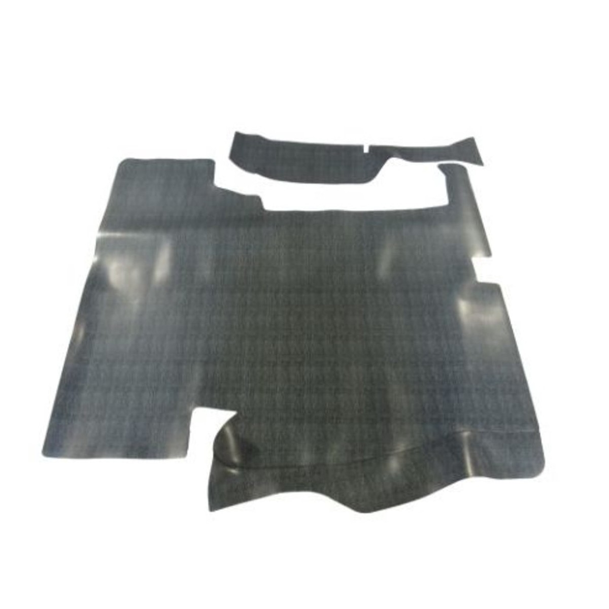Trunk Floor Mat Cover for 1957 Pontiac Chieftain 2 Door Hardtop Rubber 2pc