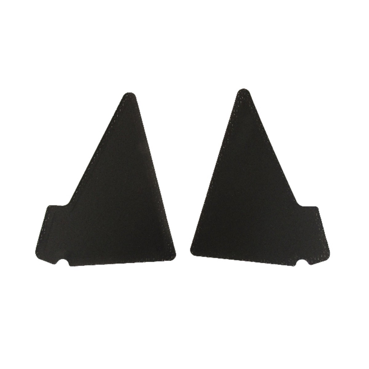 Interior Trim Sail Panels for 1968 Plymouth Satellite 2-Door Hardtop Perforated Black