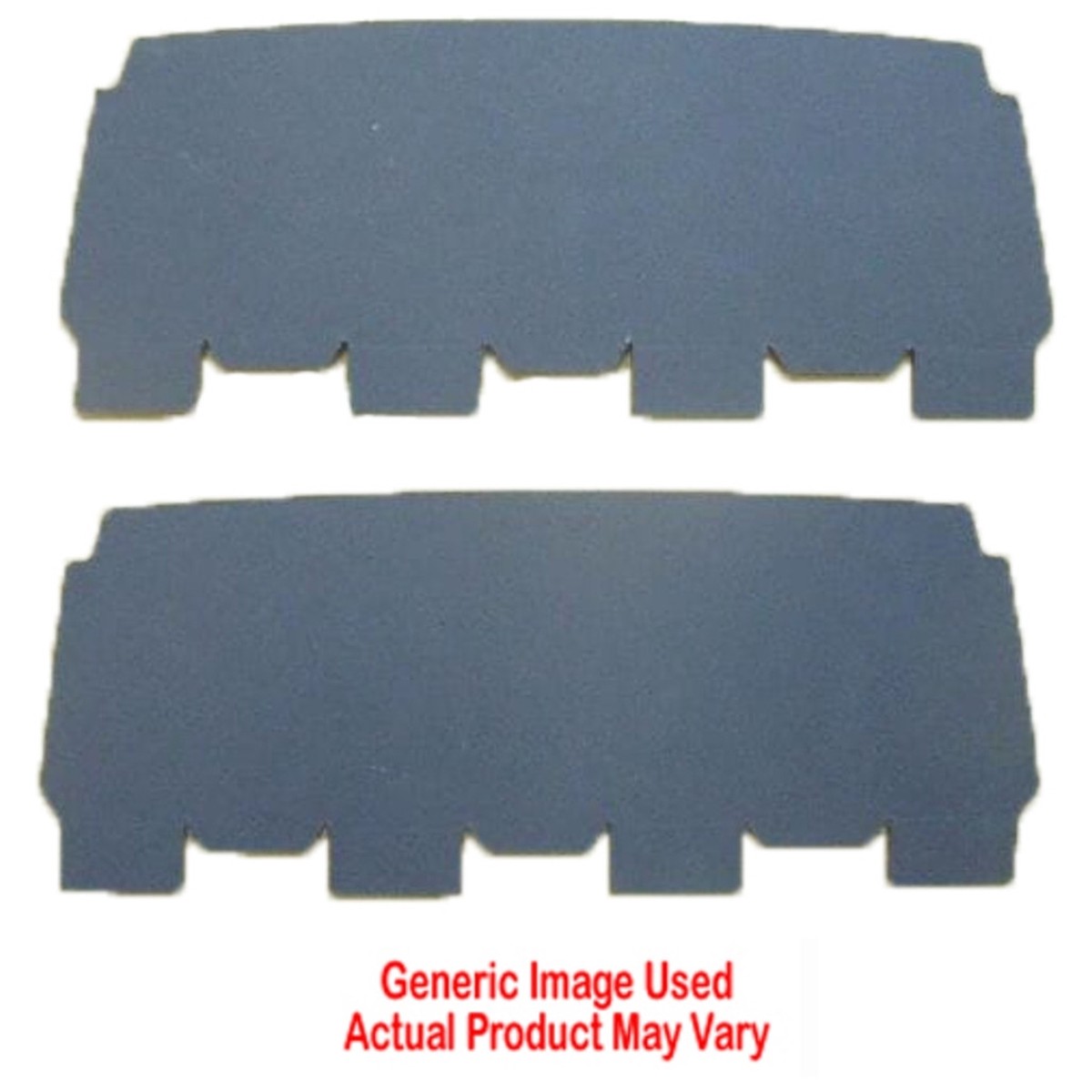 Seat Back Panel Board for 1965-66 Chrysler Imperial New Yorker Convertible Black