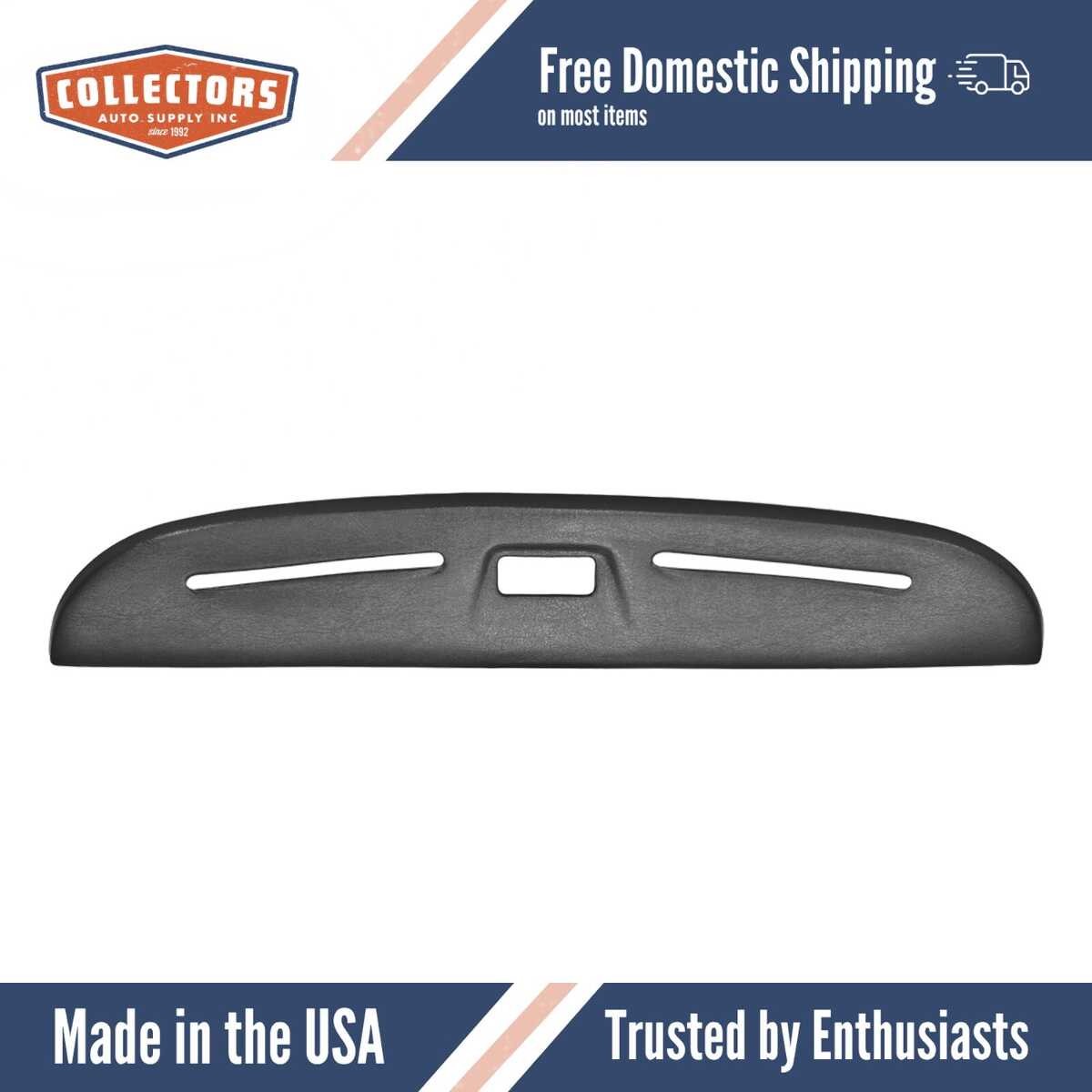 Dash Covers Black for 1967-1970 Triumph GT6