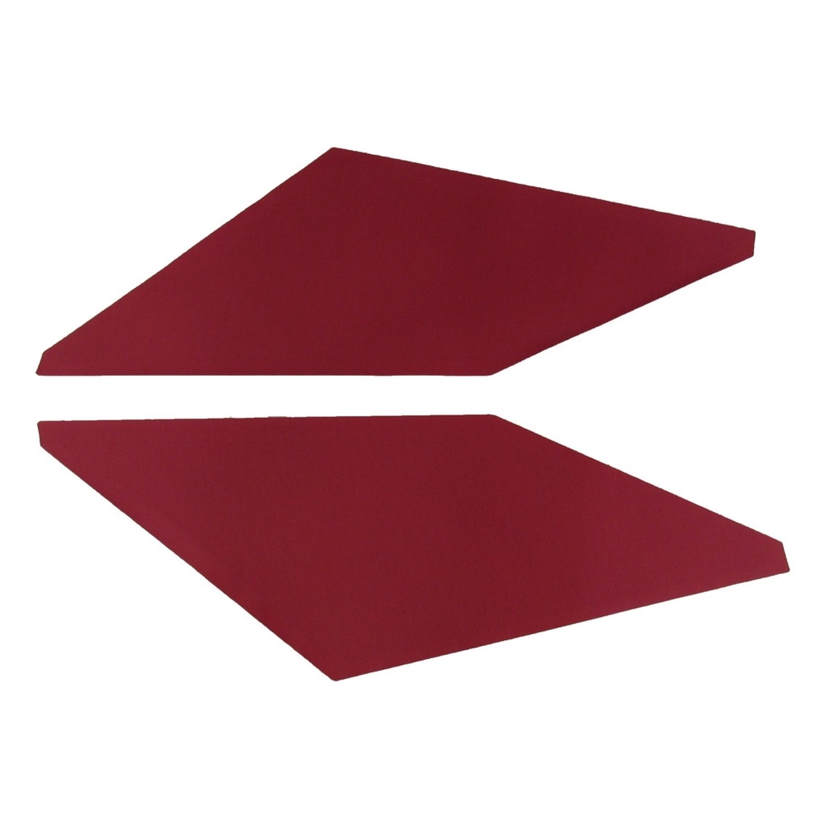 Interior Trim Sail Panels for 1967-1969 Chevrolet Camaro 2 Door Hardtop CardboardFiberboard Ribbed Black Ribbed Vinyl