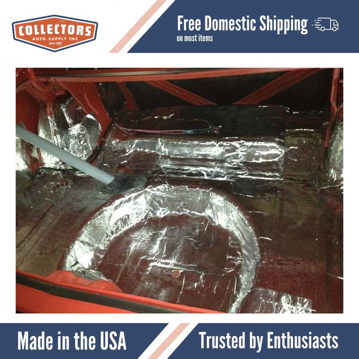 Sound Deadener Trunk Insulation Kit for 1985-1993 Cadillac Fleetwood