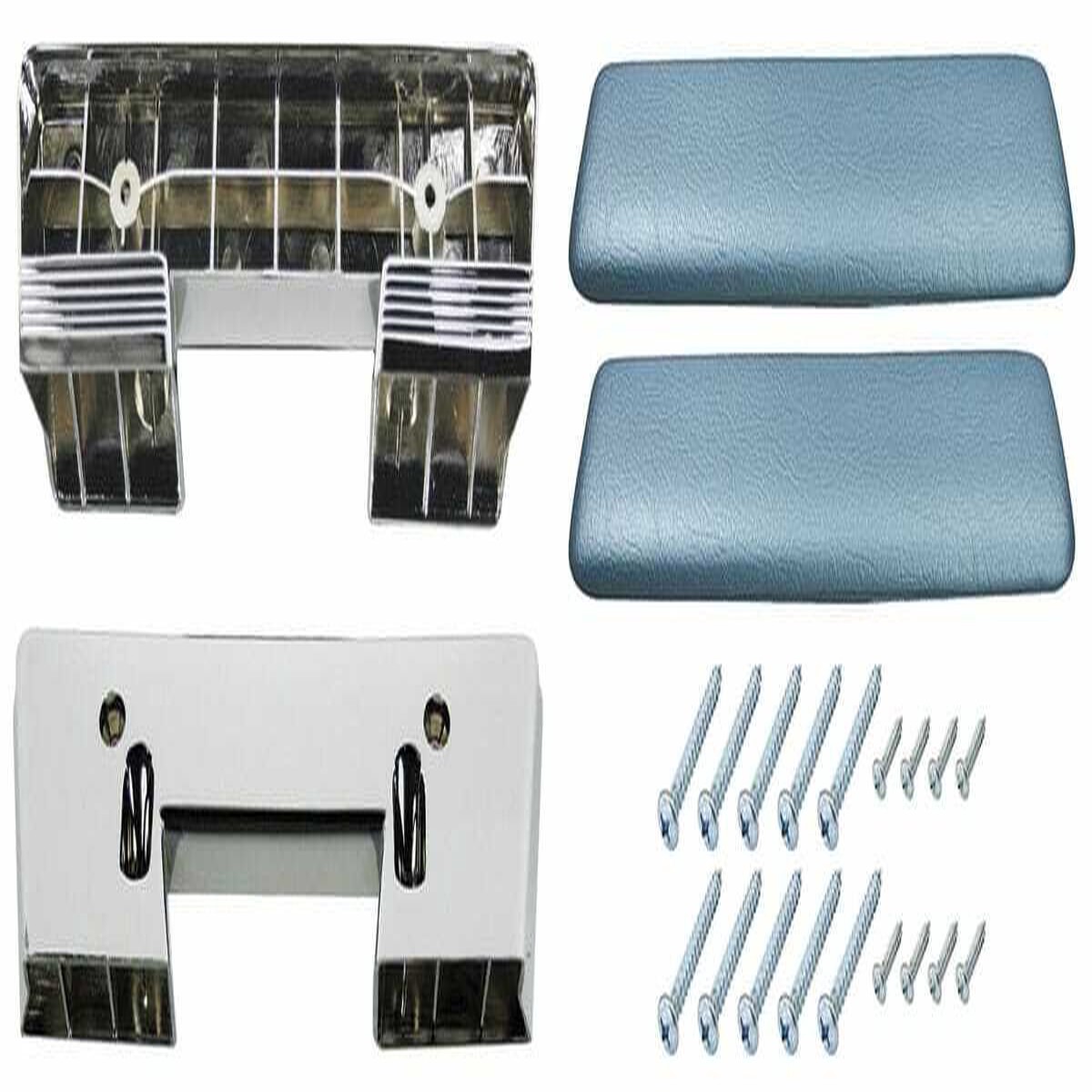 Armrest Kit for 1960-1964 Chevrolet Oldsmobile Pontiac A-Body Front Turquoise