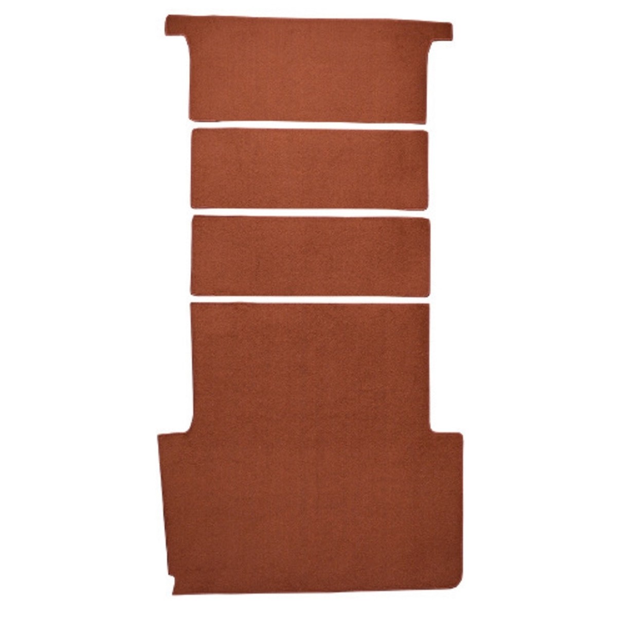 Carpet for 1967-68 American Motors Rebel Wagon Die Cut Loop Cargo Area 4Pc