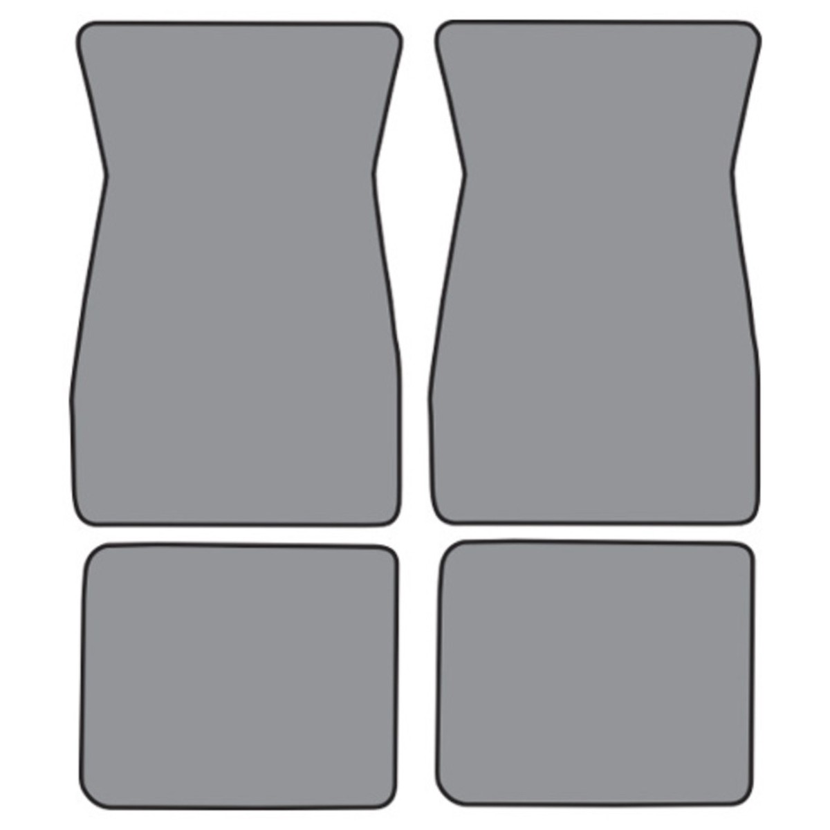 Floor Mats for 1974-1976 Ford Torino Cutpile 4Pc