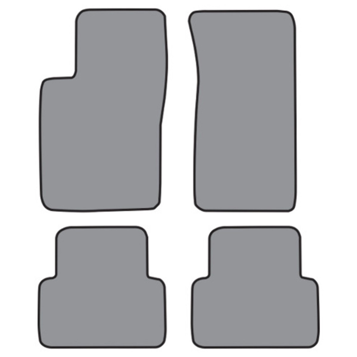 Floor Mats for 2004-2009 Cadillac SRX Cutpile 4Pc