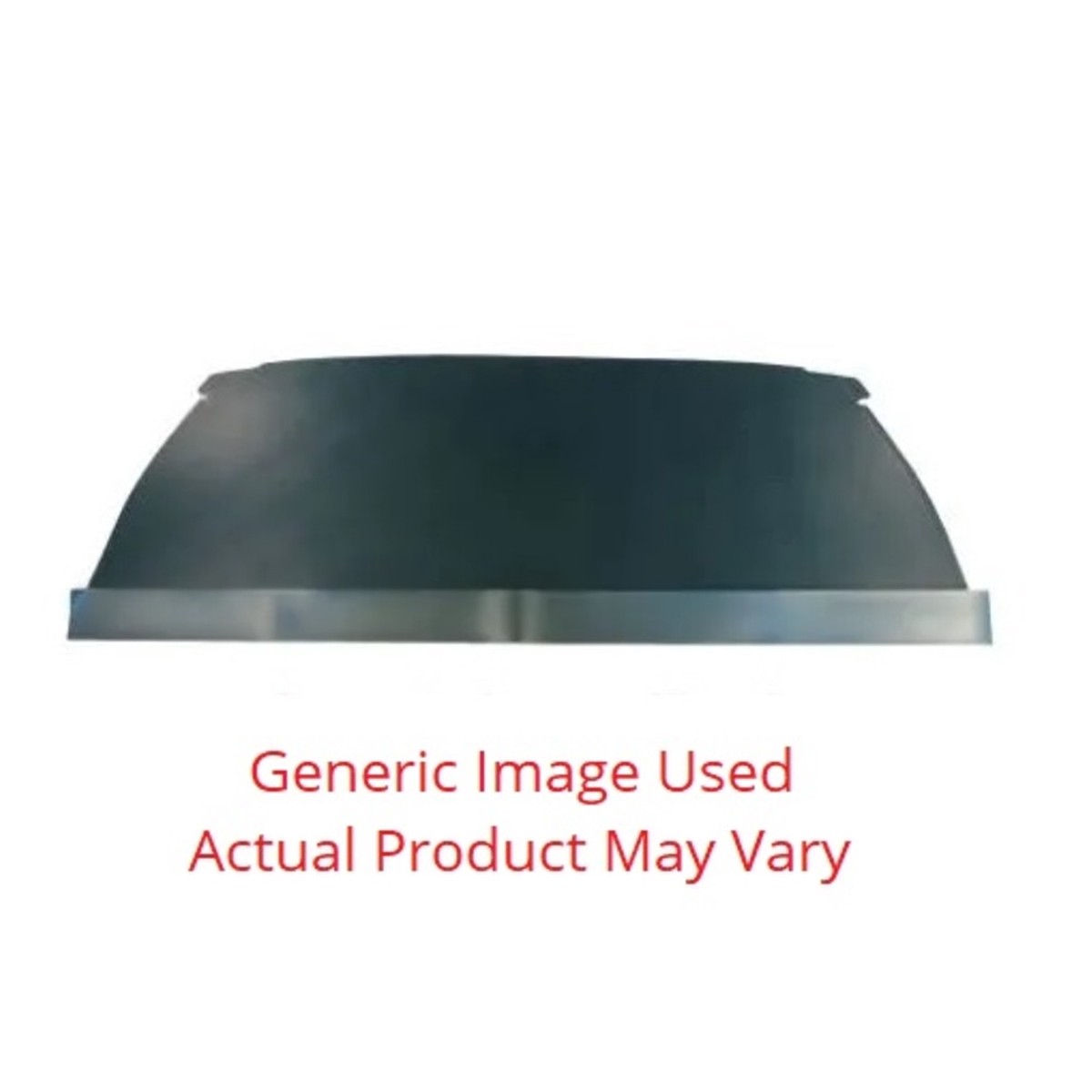 Package Tray for 1989-1993 Ford Thunderbird with Speakers No Vinyl Black