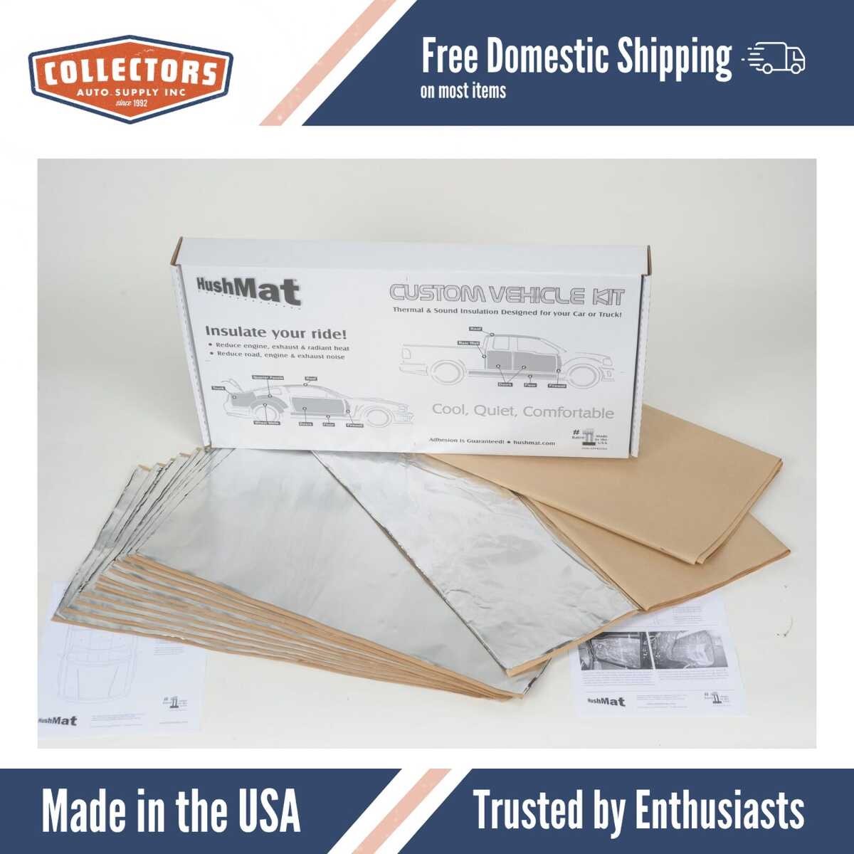 Sound Deadener Complete Sedan Insulation Kit for 1985-1987 Hyundai