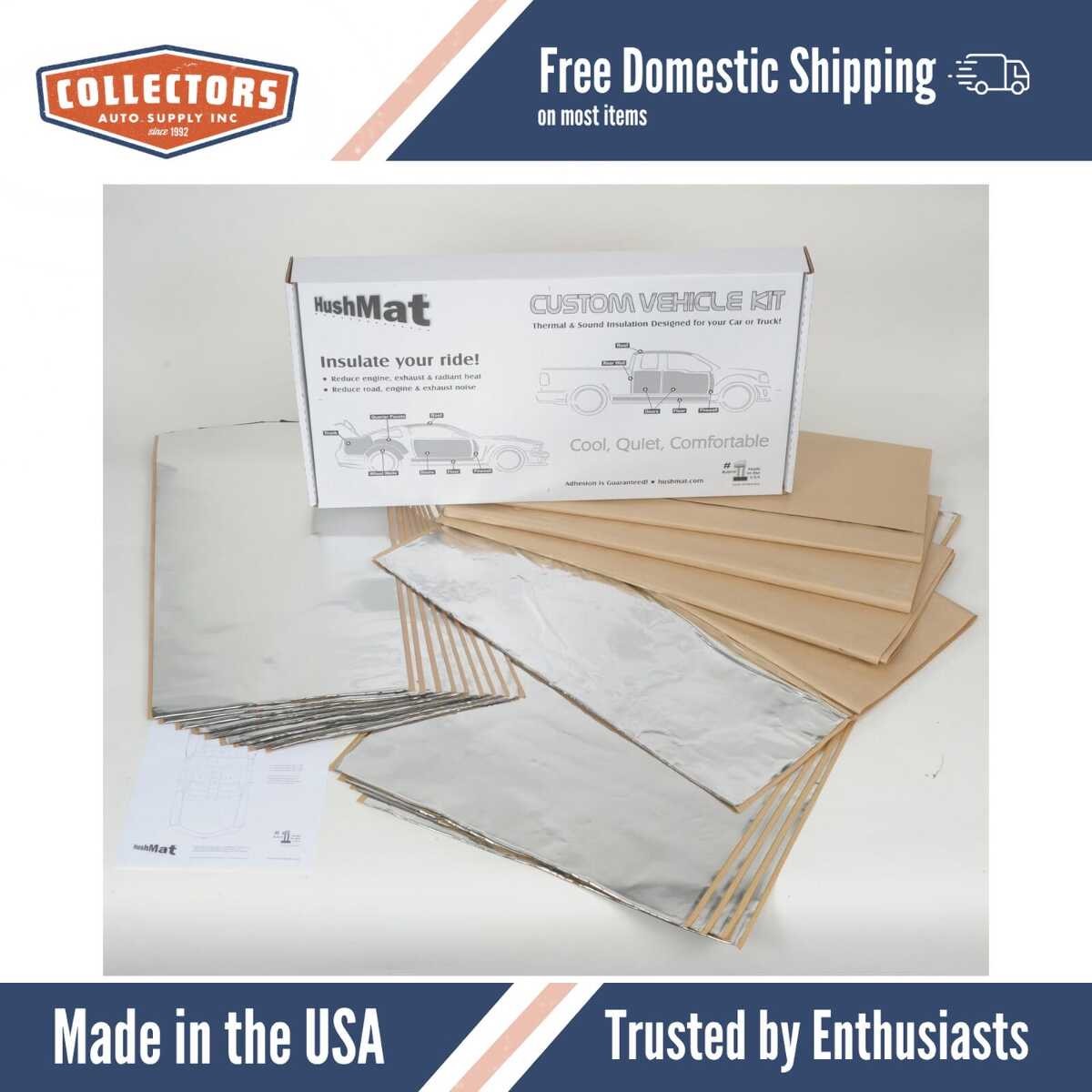 Sound Deadener Complete Vehicle Insulation Kit for 1968-1970 Plymouth