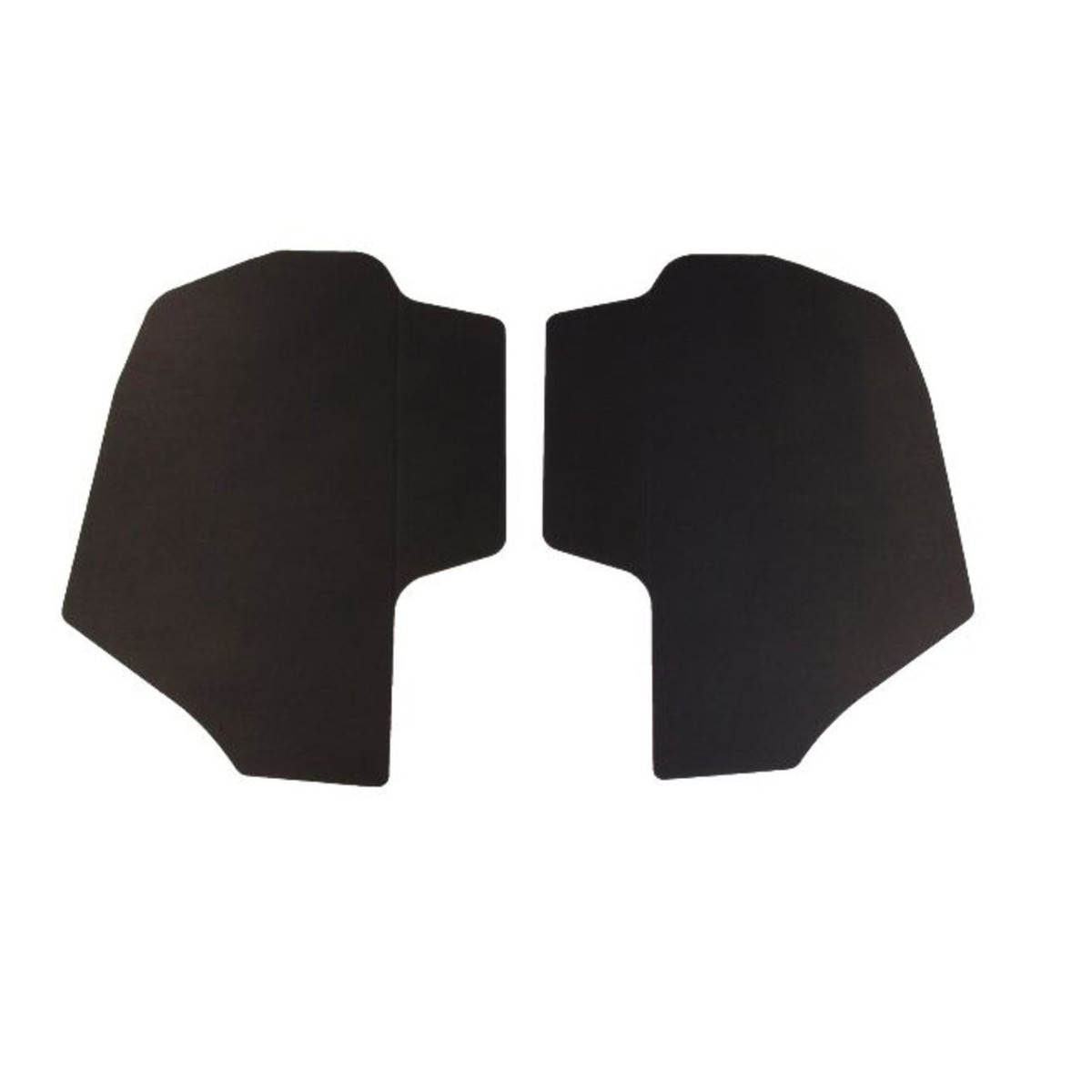 Trunk Side Panel Board 2pc for 1971-1972 Pontiac Grand Prix 2 Door Hardtop Black