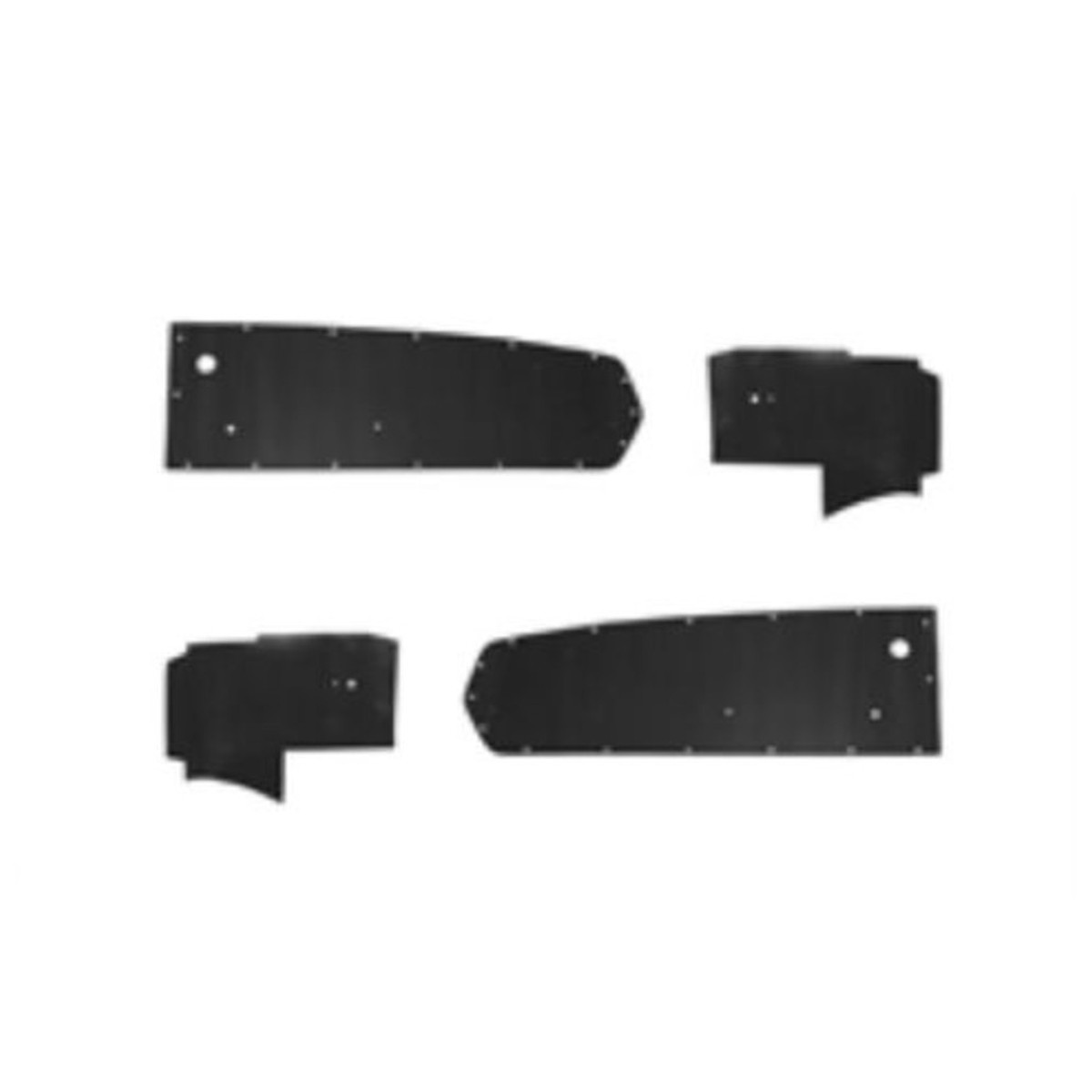 Water Shield Vapor Barrier for 1967-1968 Ford Mustang Convertible 4Pc Door Panel
