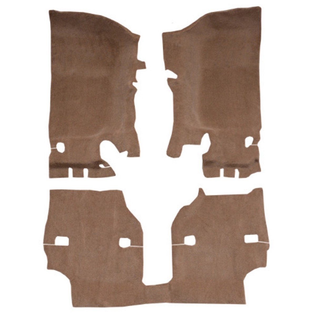 Carpet for 2011-2017 Jeep Wrangler 2DR Pass Area Cutpile