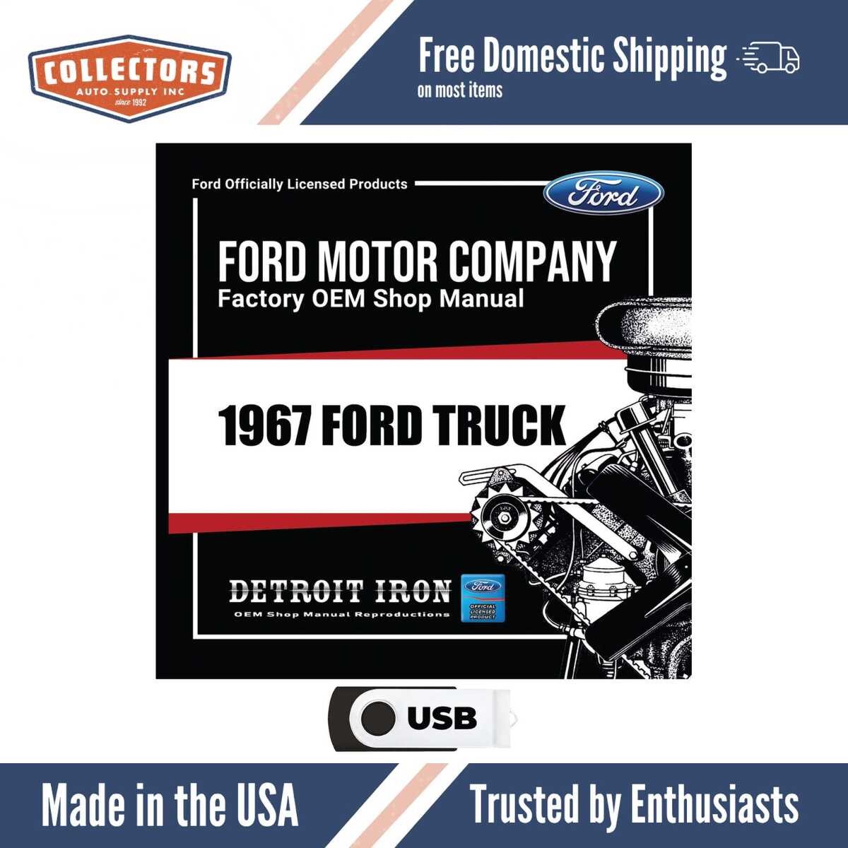 Digital Shop Manual and Resources for 1967 Ford Truck Van