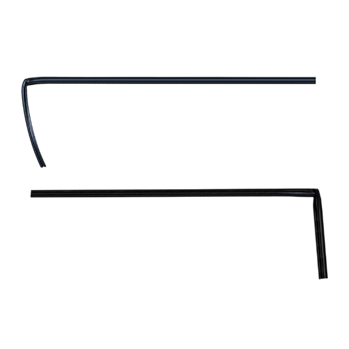 Door Rubber Weatherstrip Seal Left and Right 2pc for 1999-2000 ChevyGMC 4-Doo
