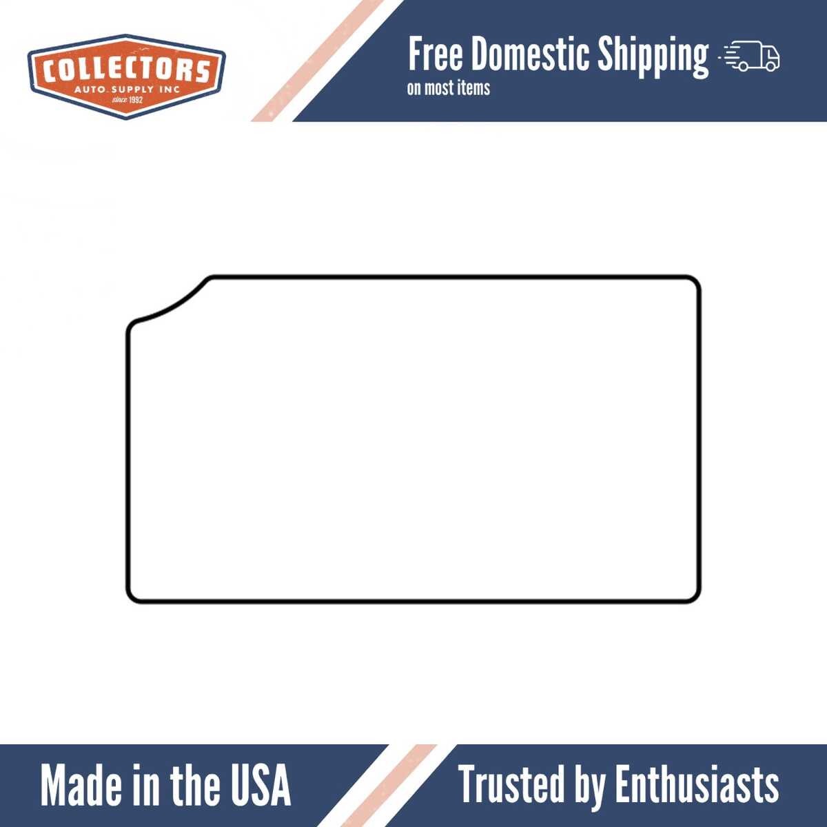 Trunk Rubber Floor Mat Cover for 1978-1988 Buick Regal