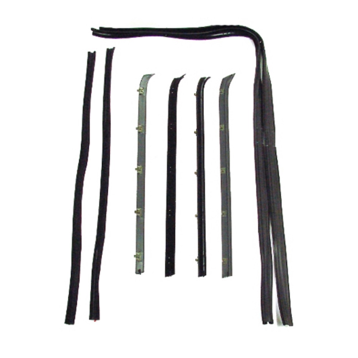 Window Sweeps Felt Kit Left and Right Hand 8-Piece for 1973-1980 ChevroletGMC