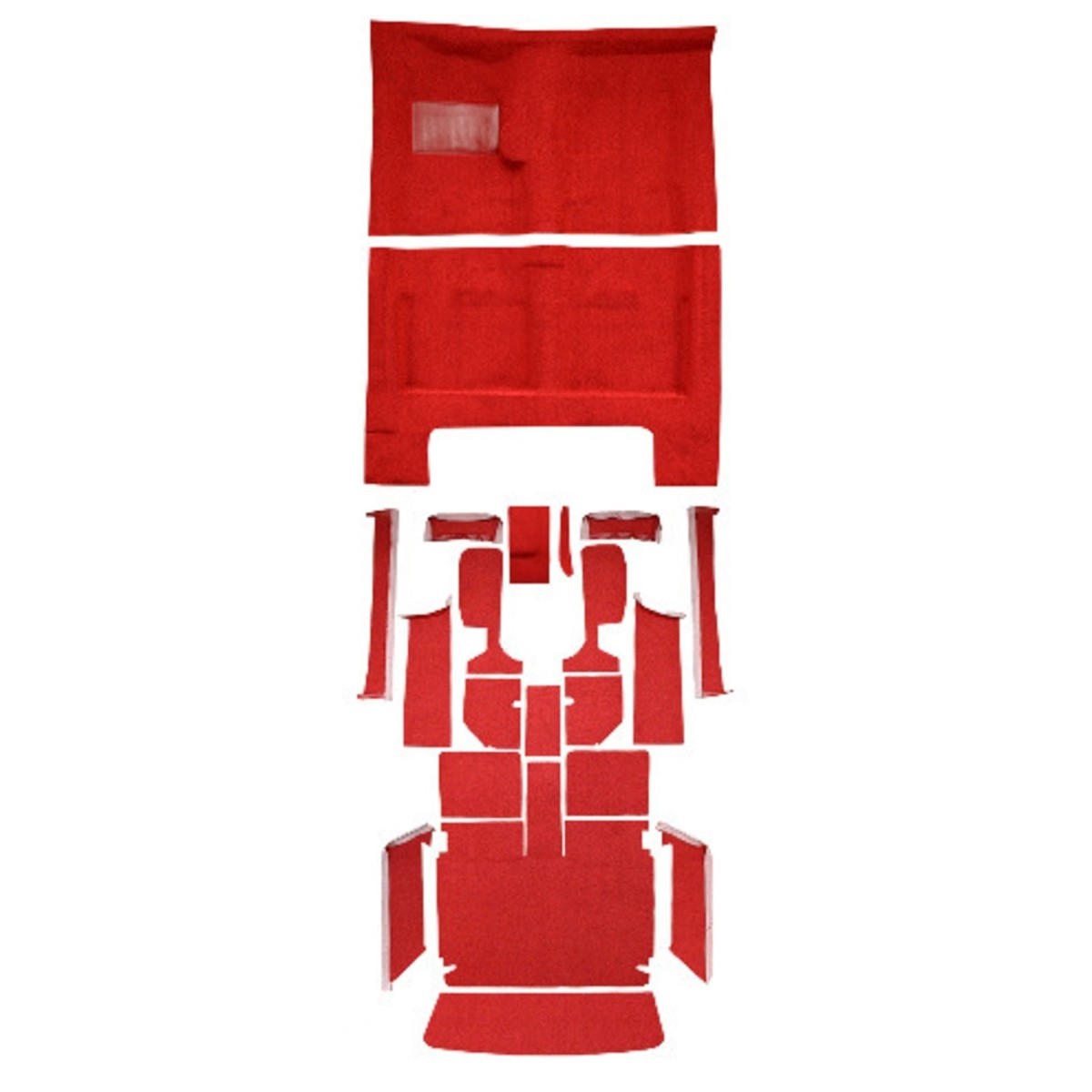 Carpet for 1966 Dodge Charger 4spd Complete Loop