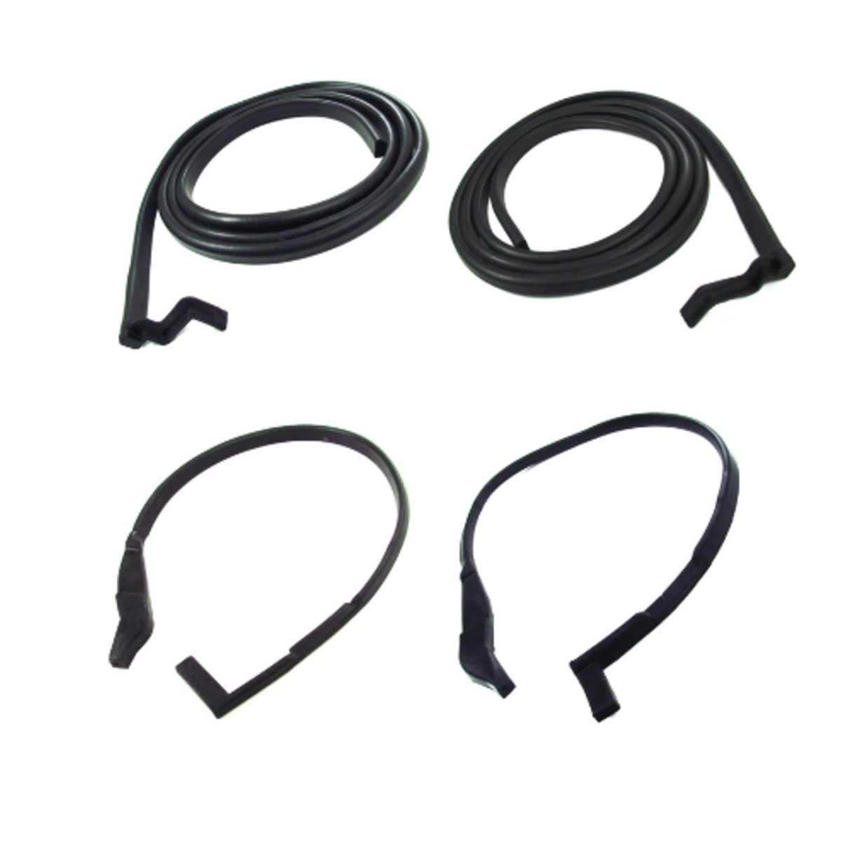 Door Rubber Weatherstrip Seal Left Right for 48-52 Ford F2F3F1F SeriesF4