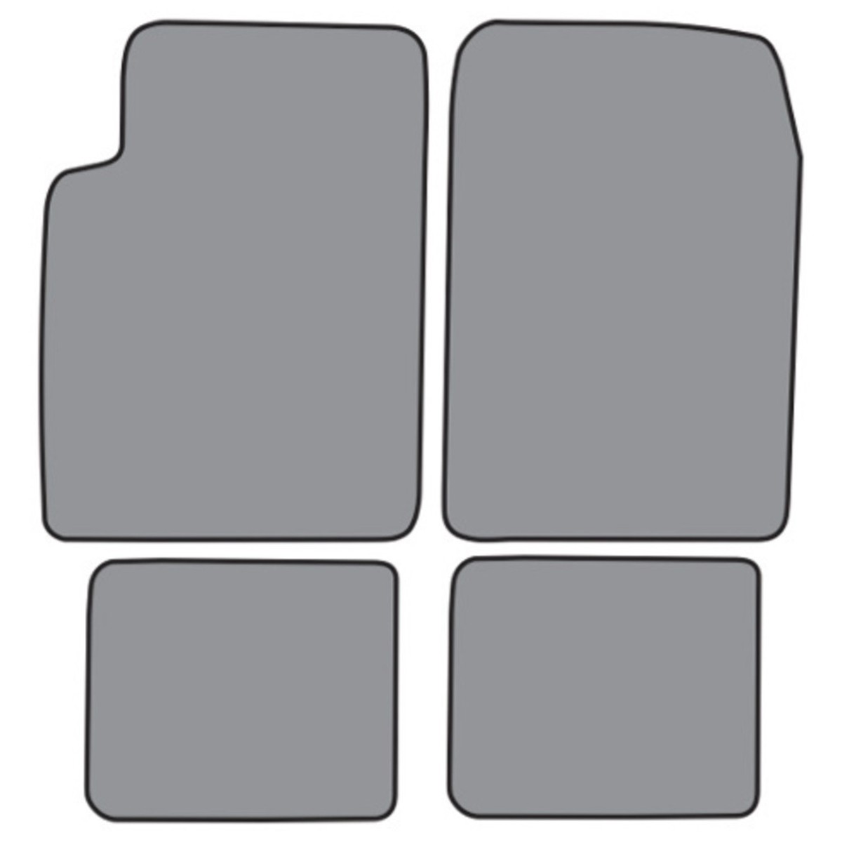 Floor Mats for 1987-1990 Ford Escort Cutpile 4Pc