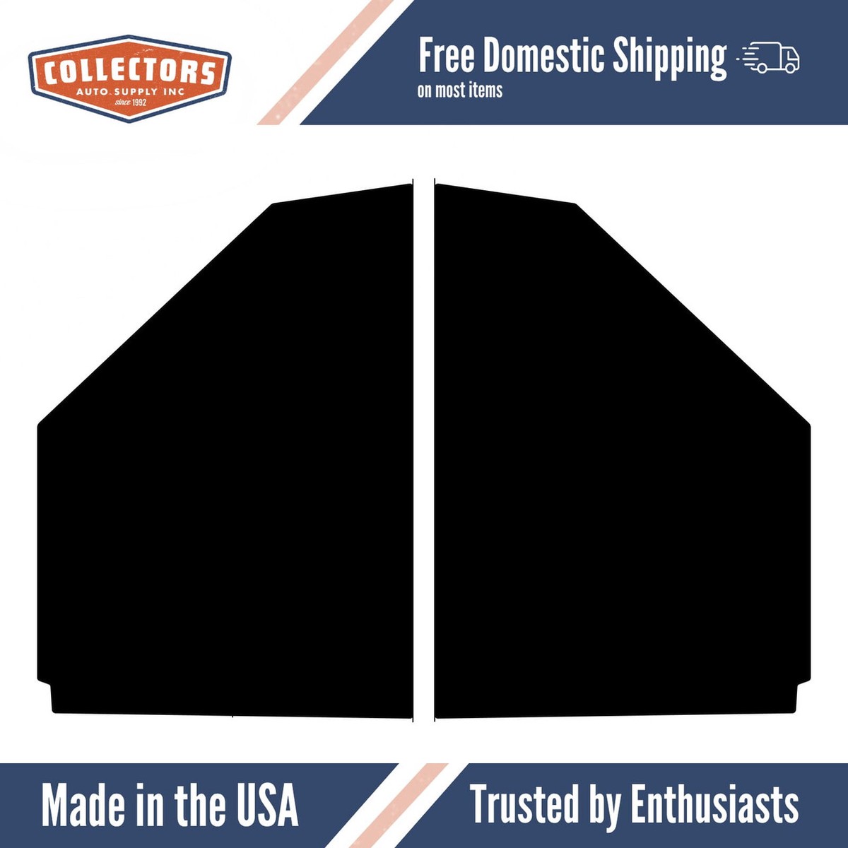 Kick Panel Set for 1941-1918 Ford Coupe