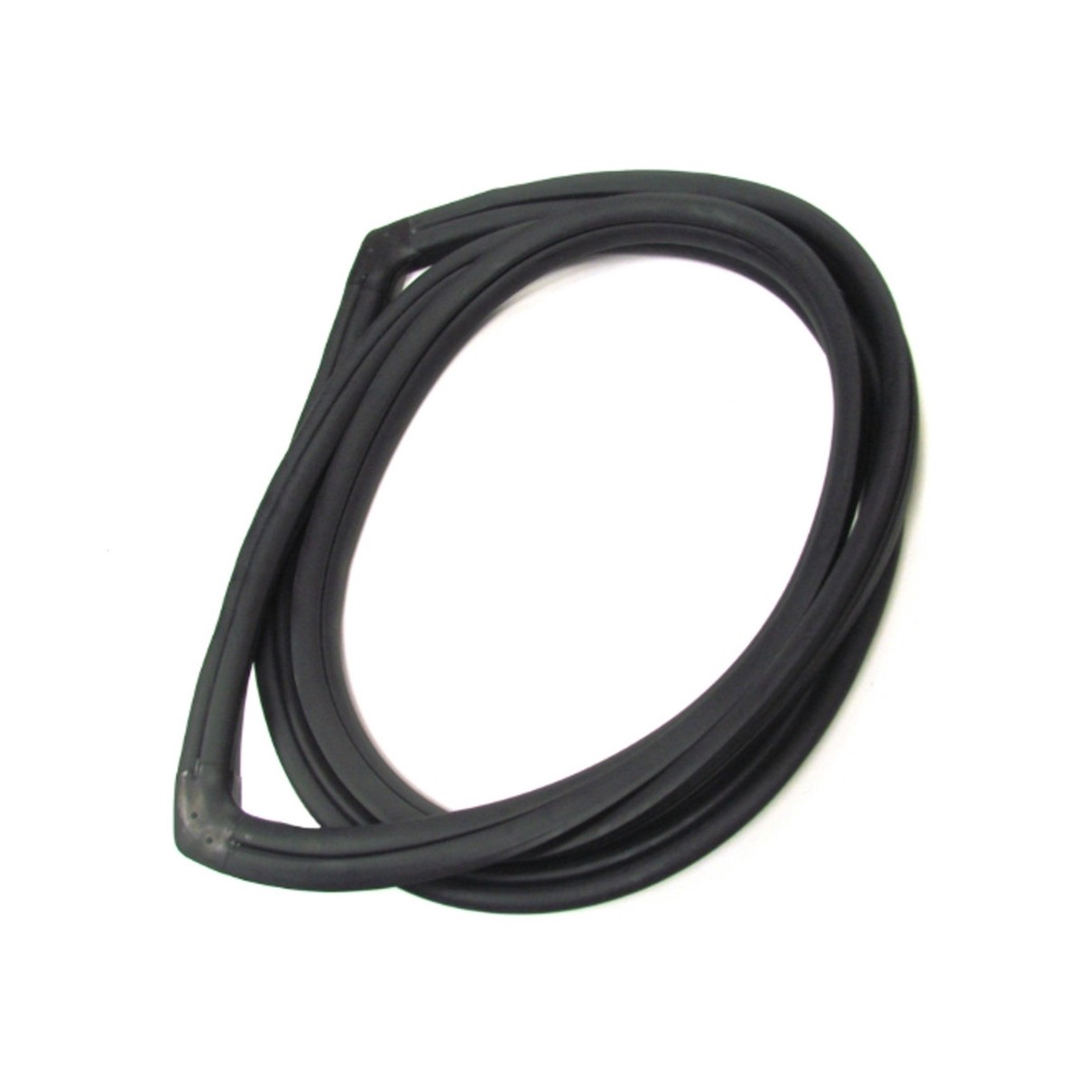 Rear Window Weatherstrip Seal wTrim Groove for Steel Trim for 60-62 Ford Falcon