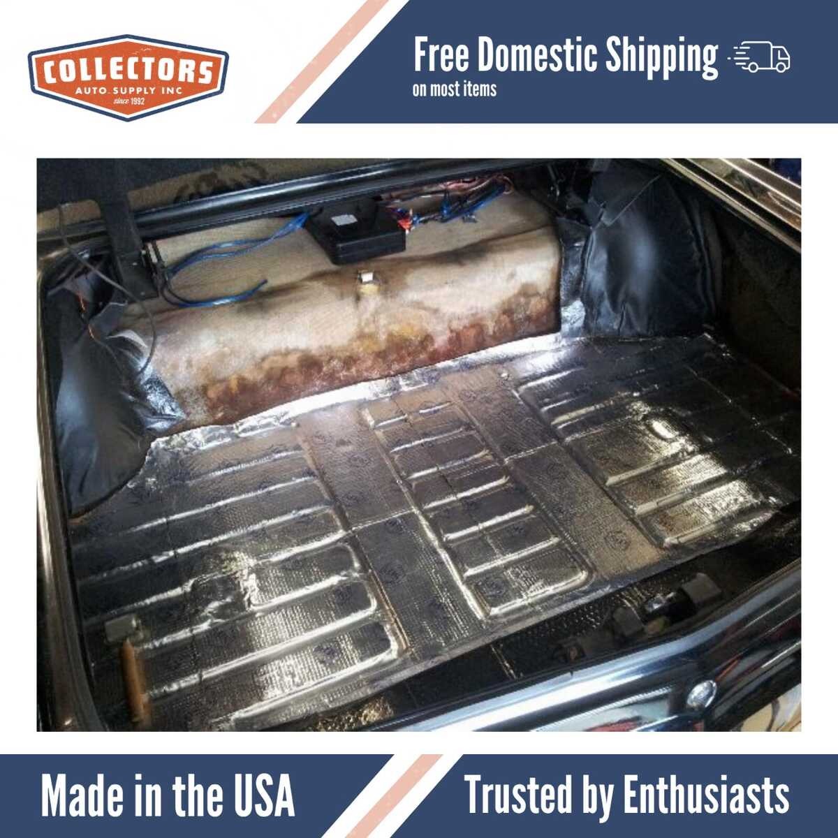 Sound Deadener Floor Insulation Kit for 1959-1960 Chevrolet Bel Air