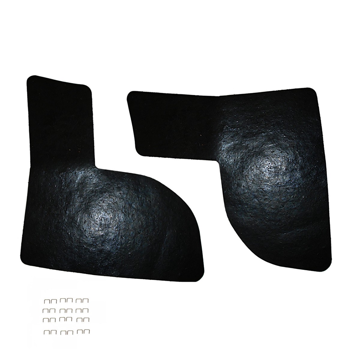 A Arm Dust Shield Kit Pair for 1959-1960 Oldsmobile Dynamic 88 Super 88