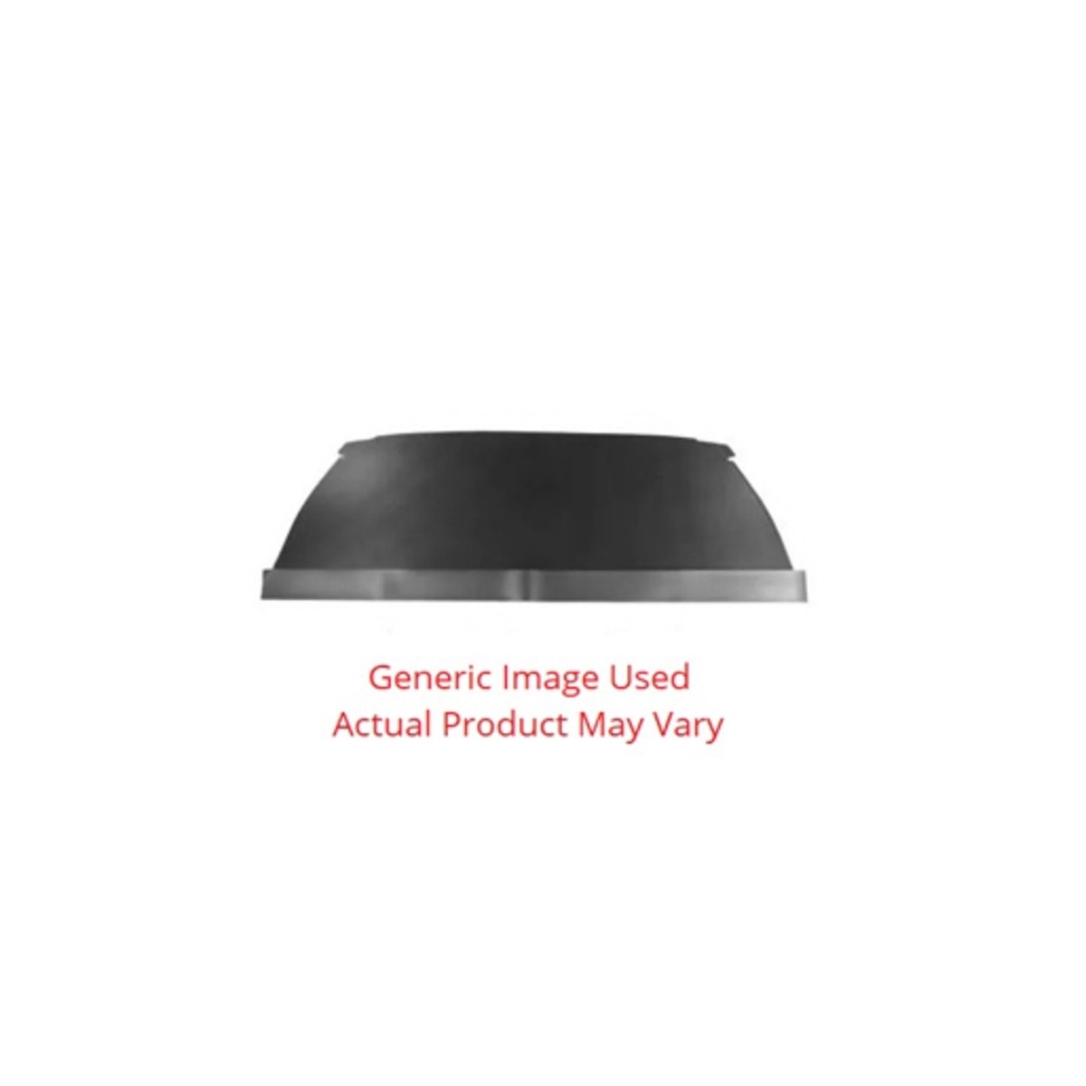 Package Tray for 1969 AMC Ambassador 4 Door Sedan Wood Hardboard As Original Black As Original(Board May Be Flipped As Special Order)